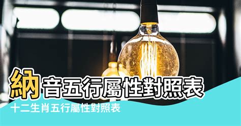 屬五行|十二生肖五行屬性對照表